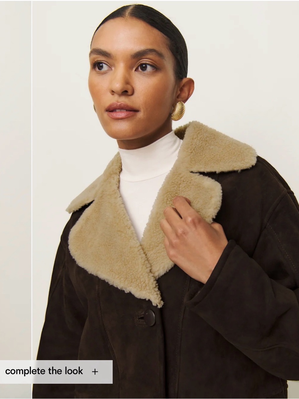 Reformation Veda Luca Suede Jacket NWT - Picture 2 of 4